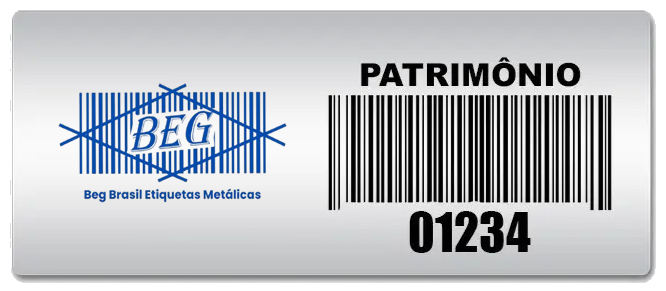 Beg Brasil Etiquetas de Patrimônio